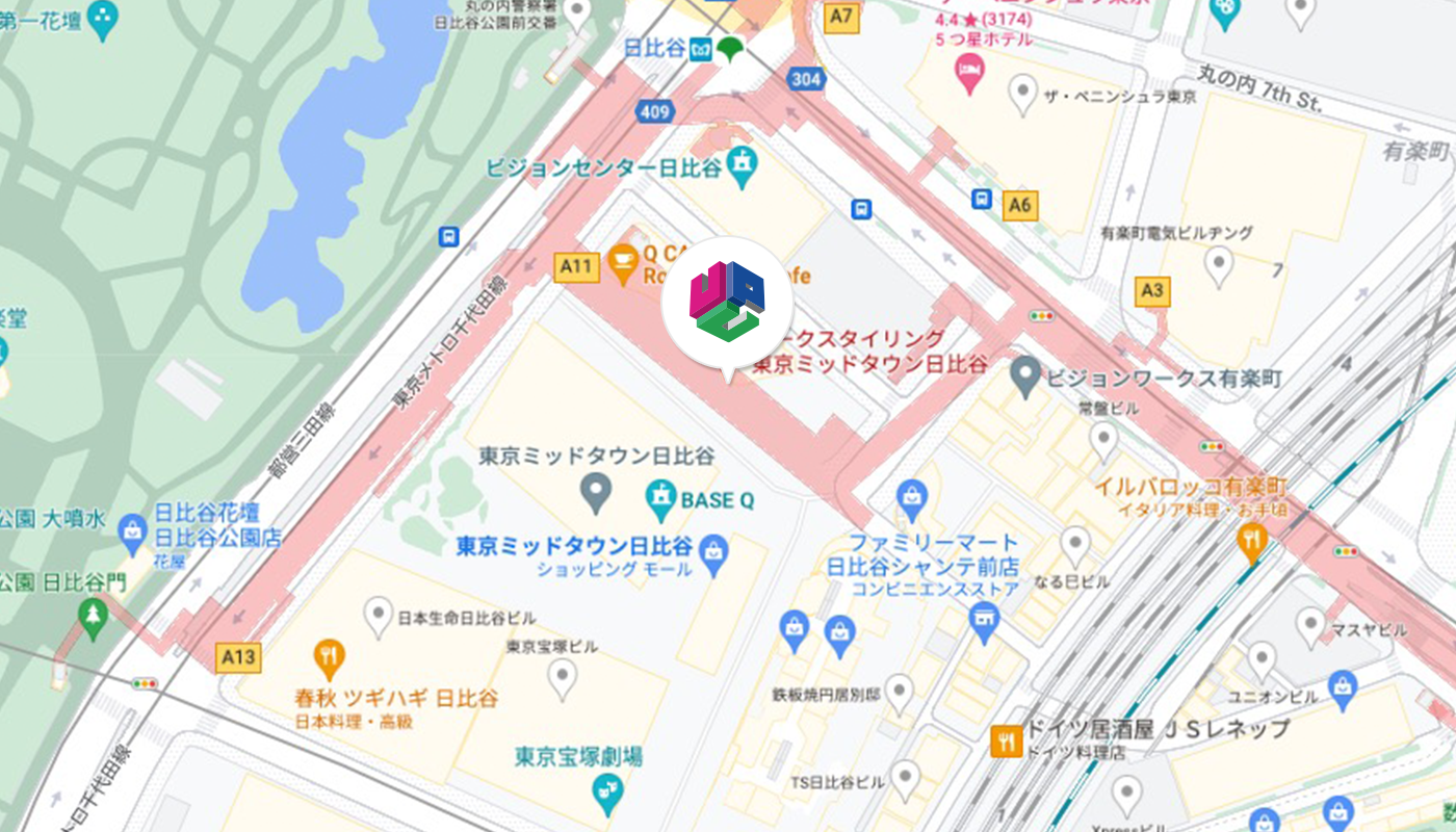 東京センターアクセスマップ